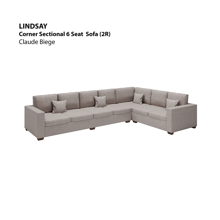 Lindsay Sectional 6 Seat (2R) Sofa - Image 18