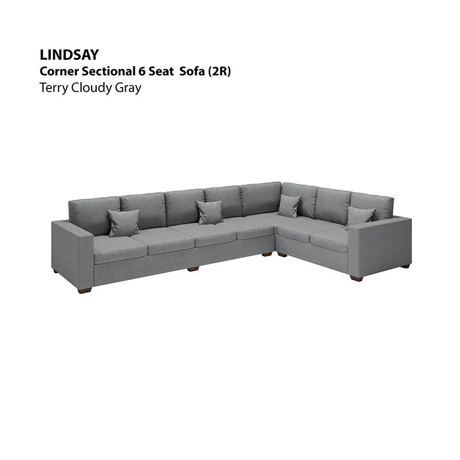 Lindsay Sectional 6 Seat (2R) Sofa - Image 21