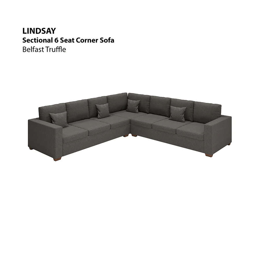 Lindsay Sectional 6 Seat Corner Sofa - Image 12