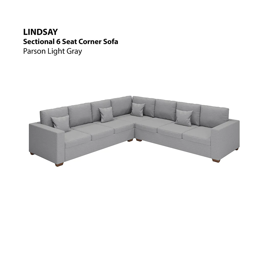 Lindsay Sectional 6 Seat Corner Sofa - Image 3