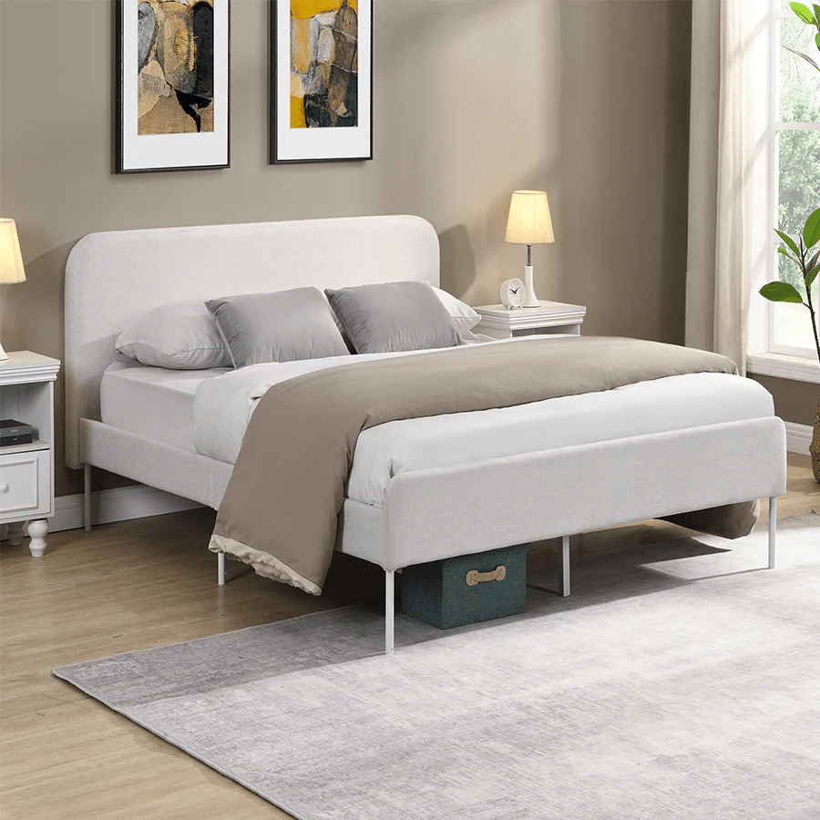 Lindy Bed - Beige - Image 15