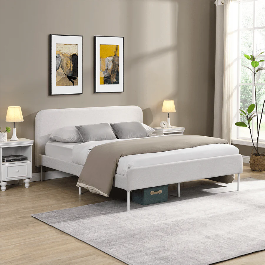 Lindy Bed - Beige - Image 2