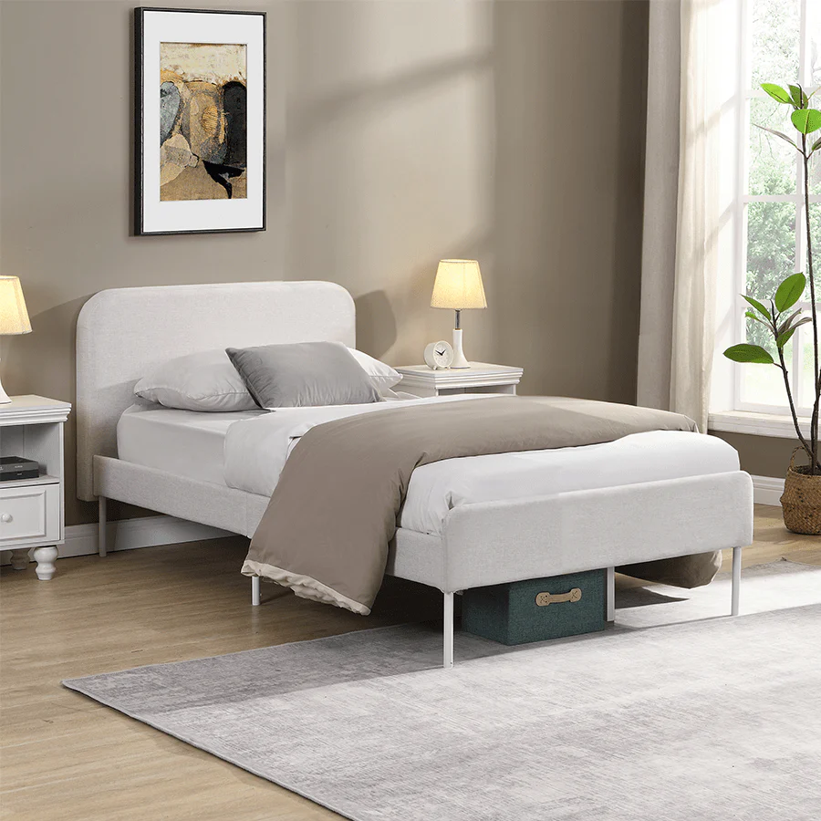 Lindy Bed - Beige - Image 4