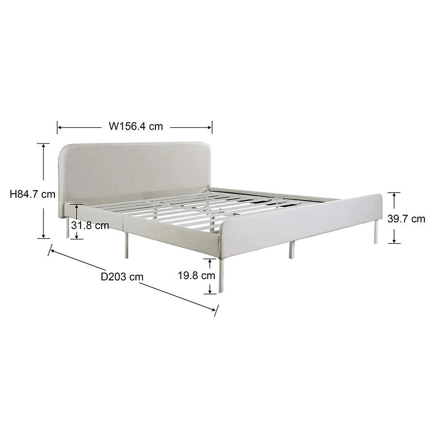 Lindy Bed - Beige - Image 49