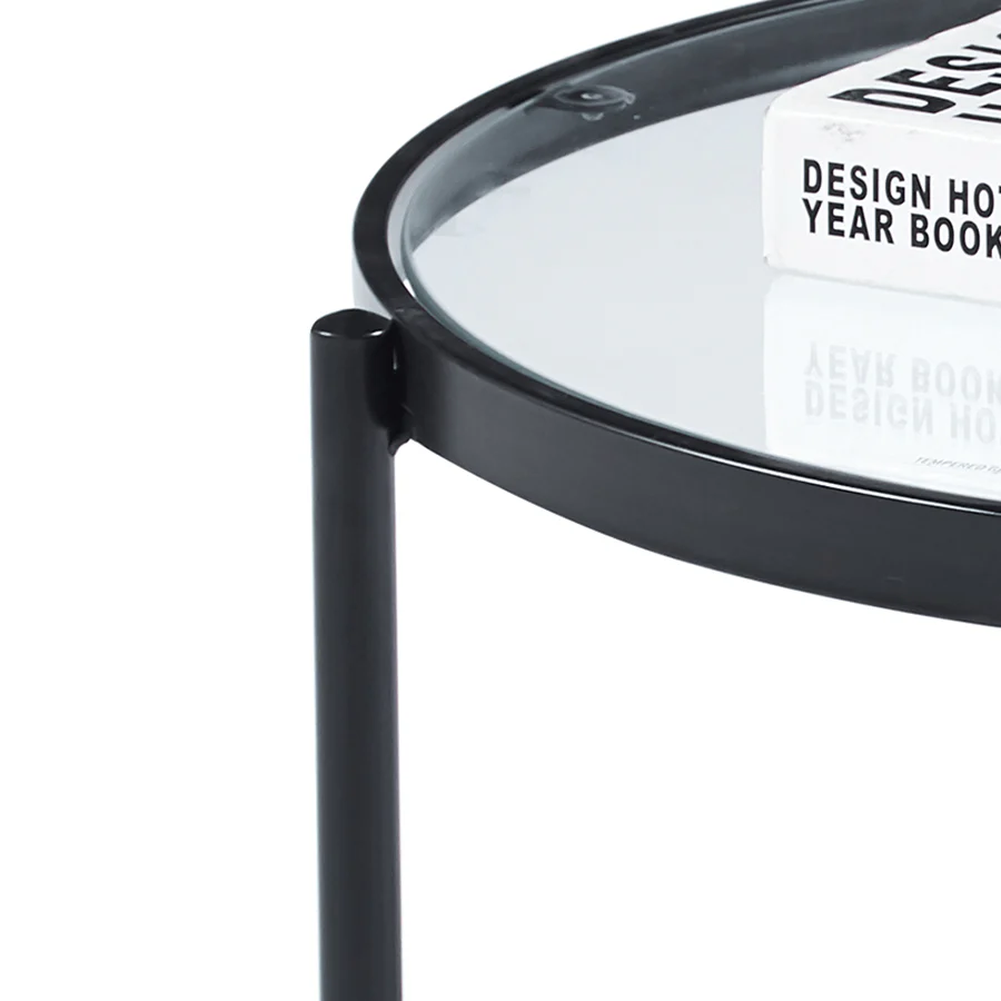 Livia Glass Coffee Table - Image 4