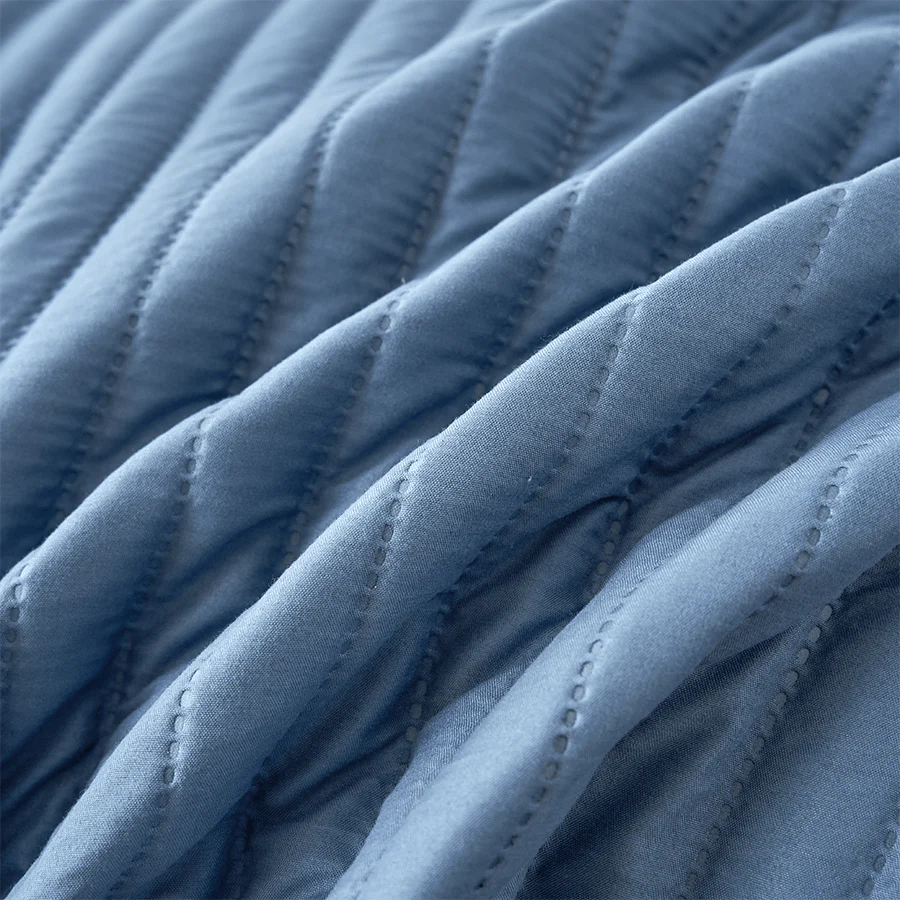 Loey Bedspread - Blue - Image 7