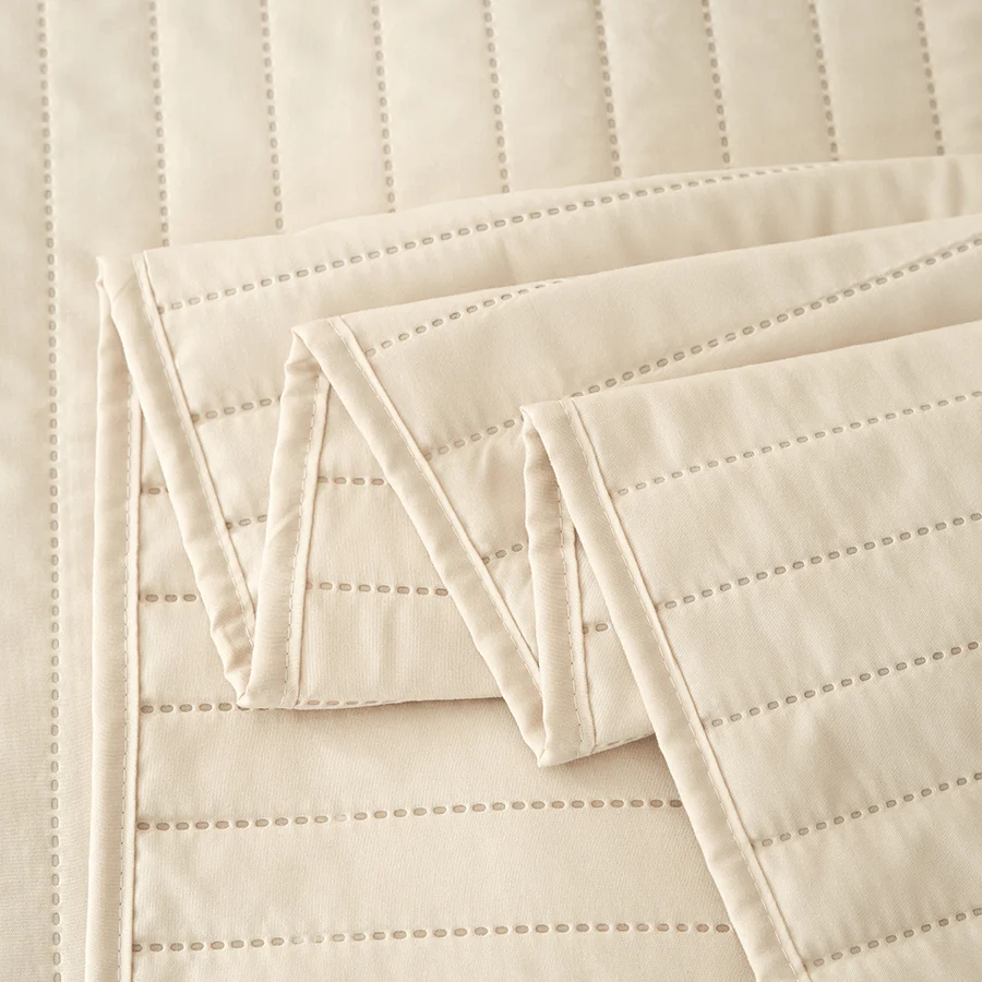 Loey Bedspread - Cream - Image 9