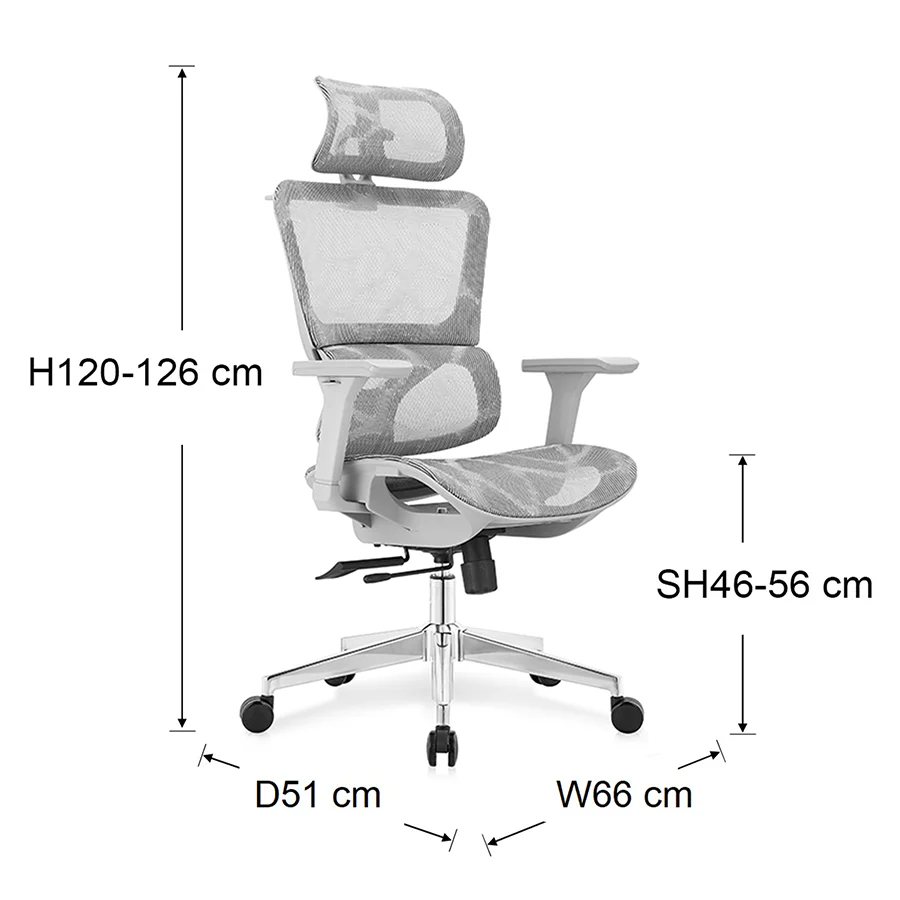 Lovey High Back Office Chair - Image 11