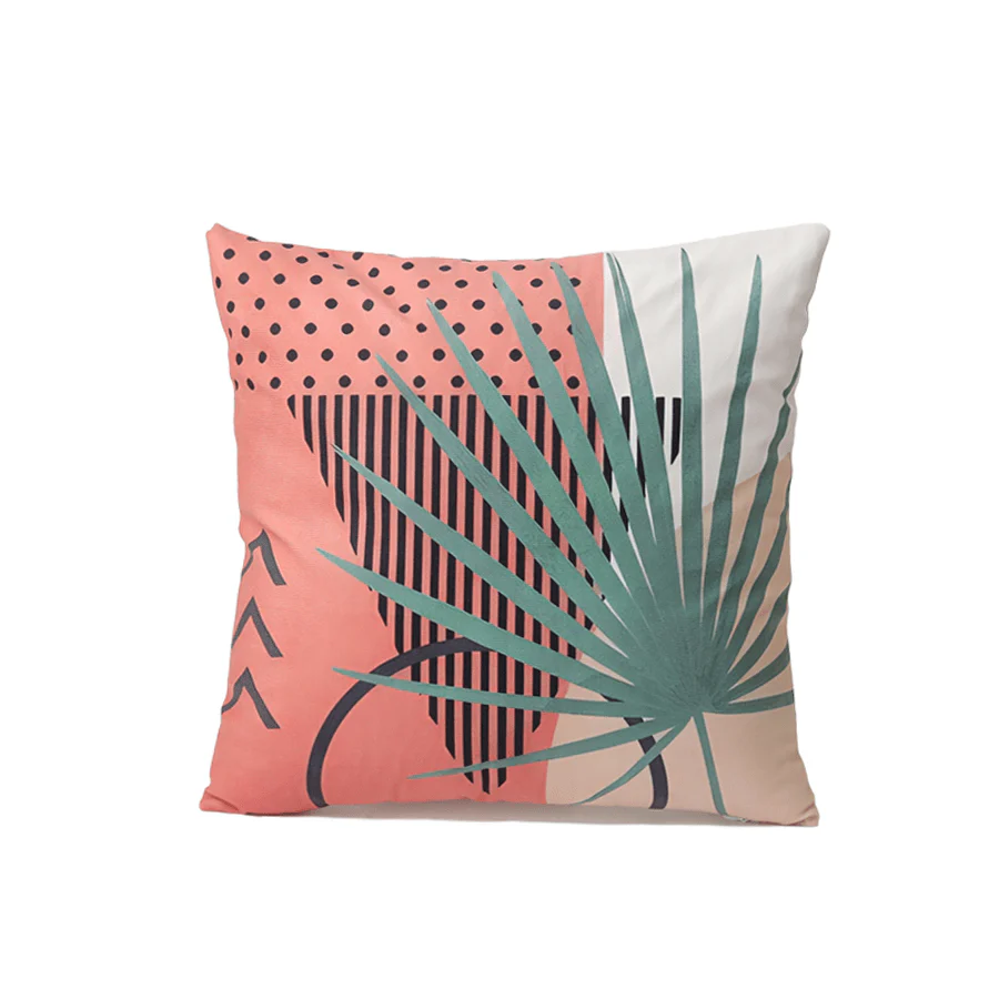 Lumi Clay Tropics Throw Pillowcase Set of 2 - Image 3