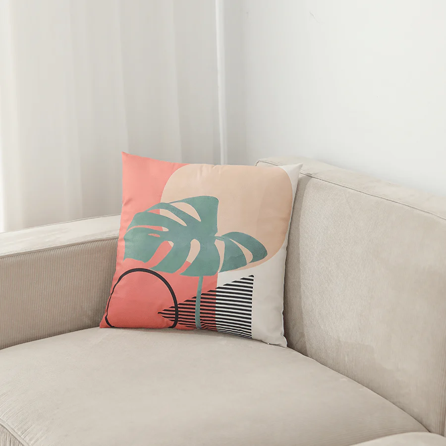 Lumi Clay Tropics Throw Pillowcase Set of 2 - Image 7