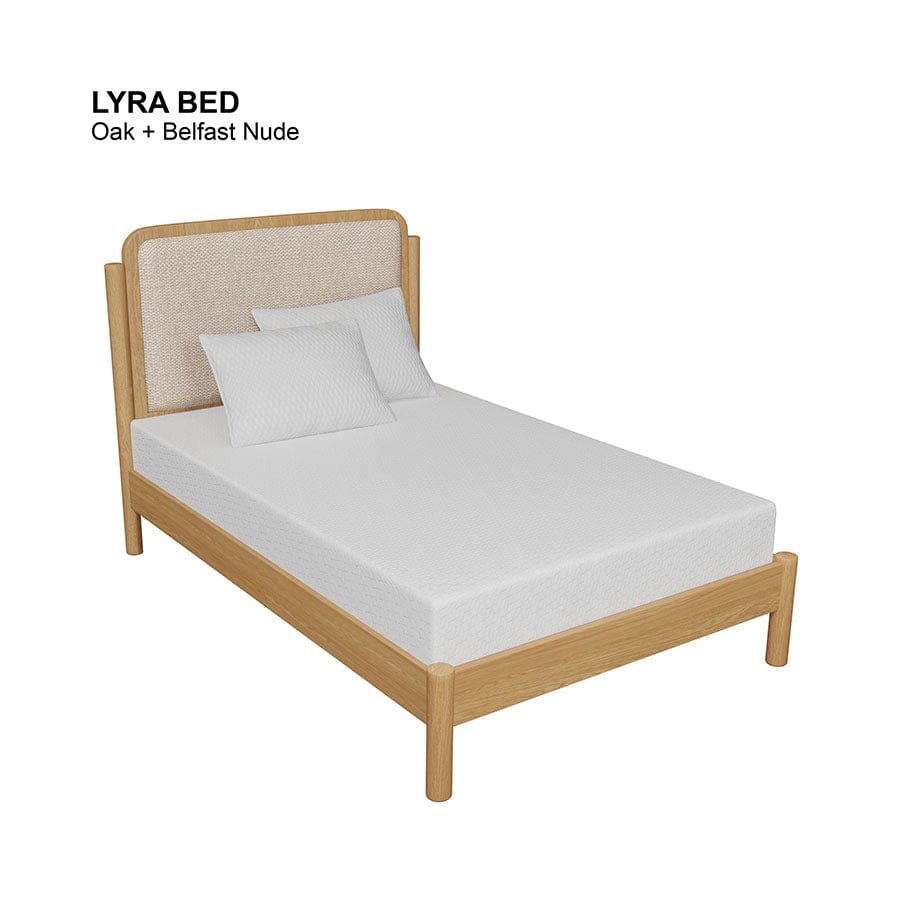 Lyra 48X75" Bed - Oak
