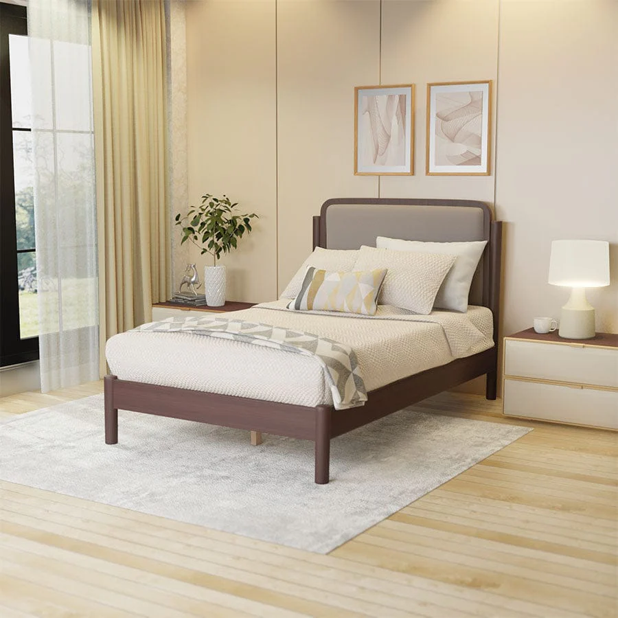 Lyra 48X75" Bed - Walnut - Image 6