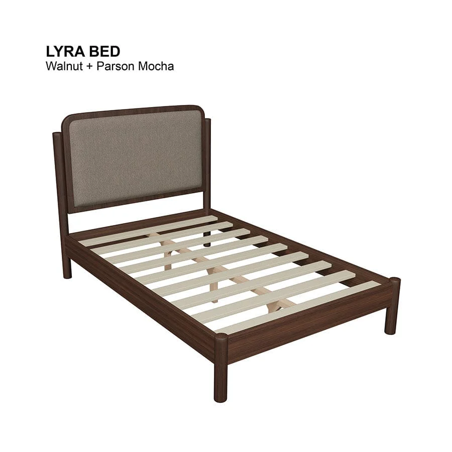 Lyra 48X75" Bed - Walnut - Image 8