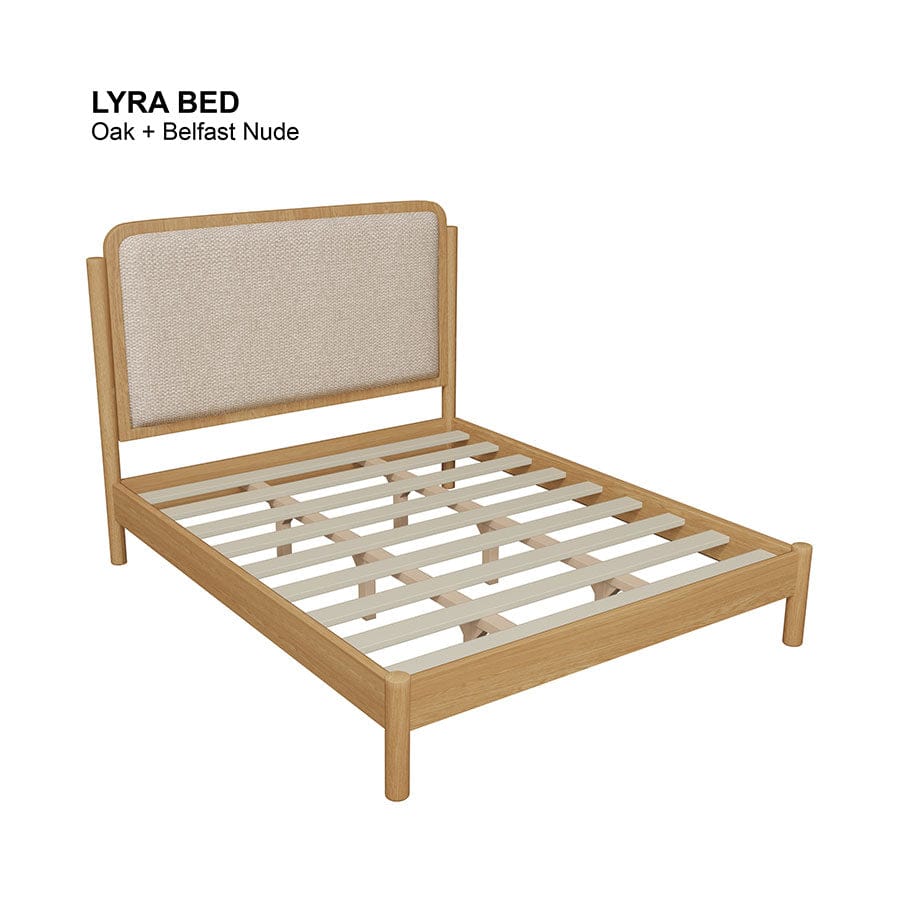 Lyra 54X75" Bed - Oak - Image 3