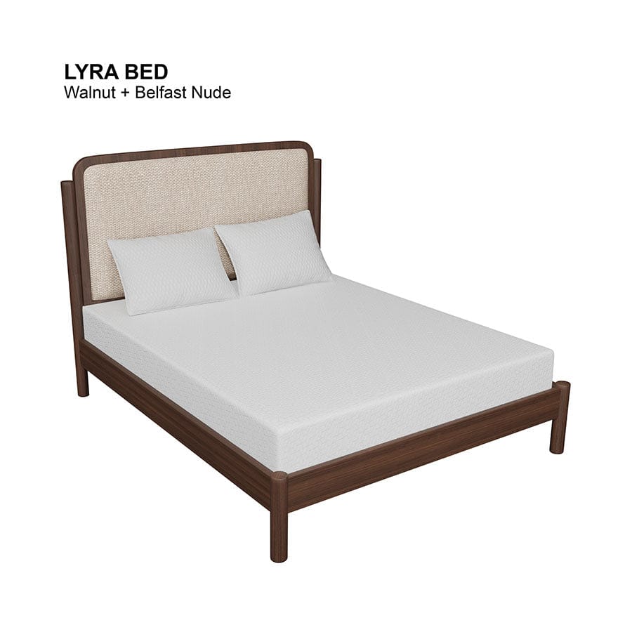 Lyra 54X75" Bed - Walnut