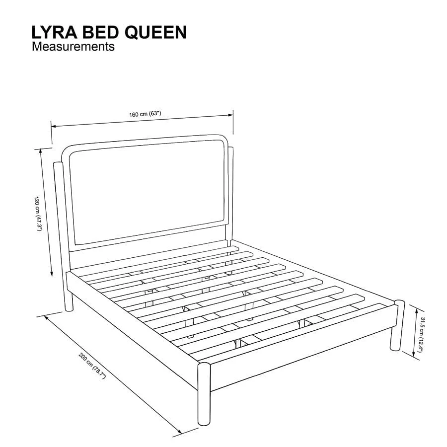 Lyra 60X75" Bed - Walnut - Image 16