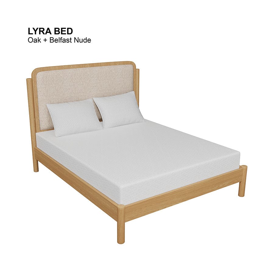 Lyra 72X75" Bed - Oak