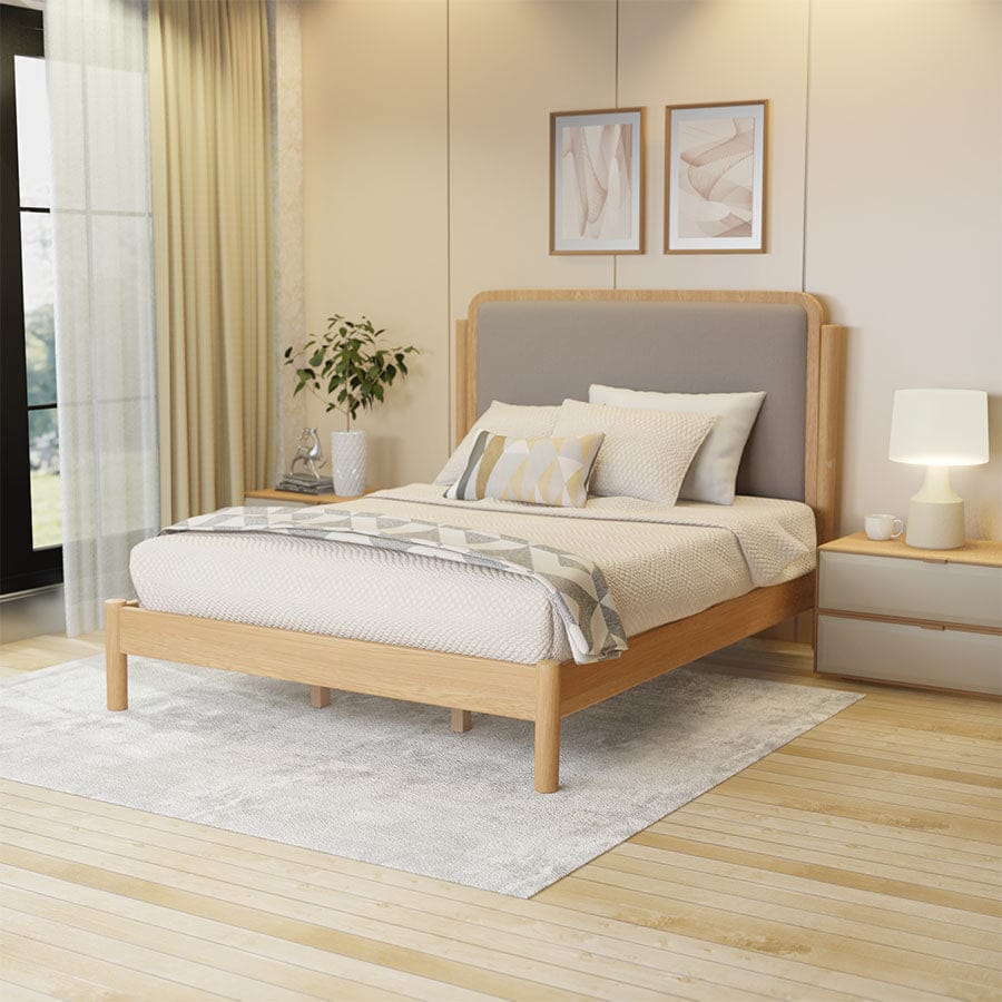 Lyra 72X75" Bed - Oak - Image 6