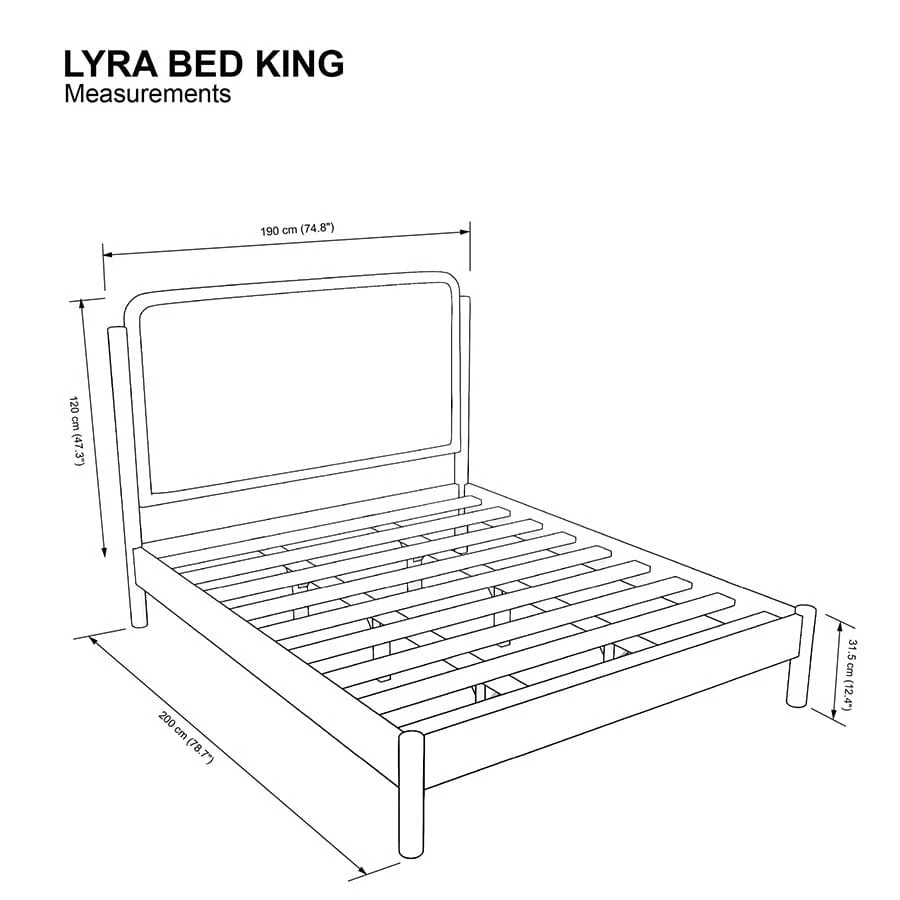 Lyra 72X75" Bed - Walnut - Image 16
