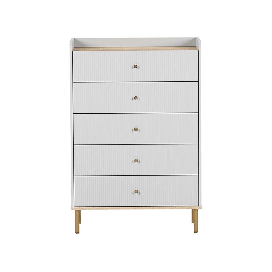 Maree Chest of 5 Drawers - Image 4