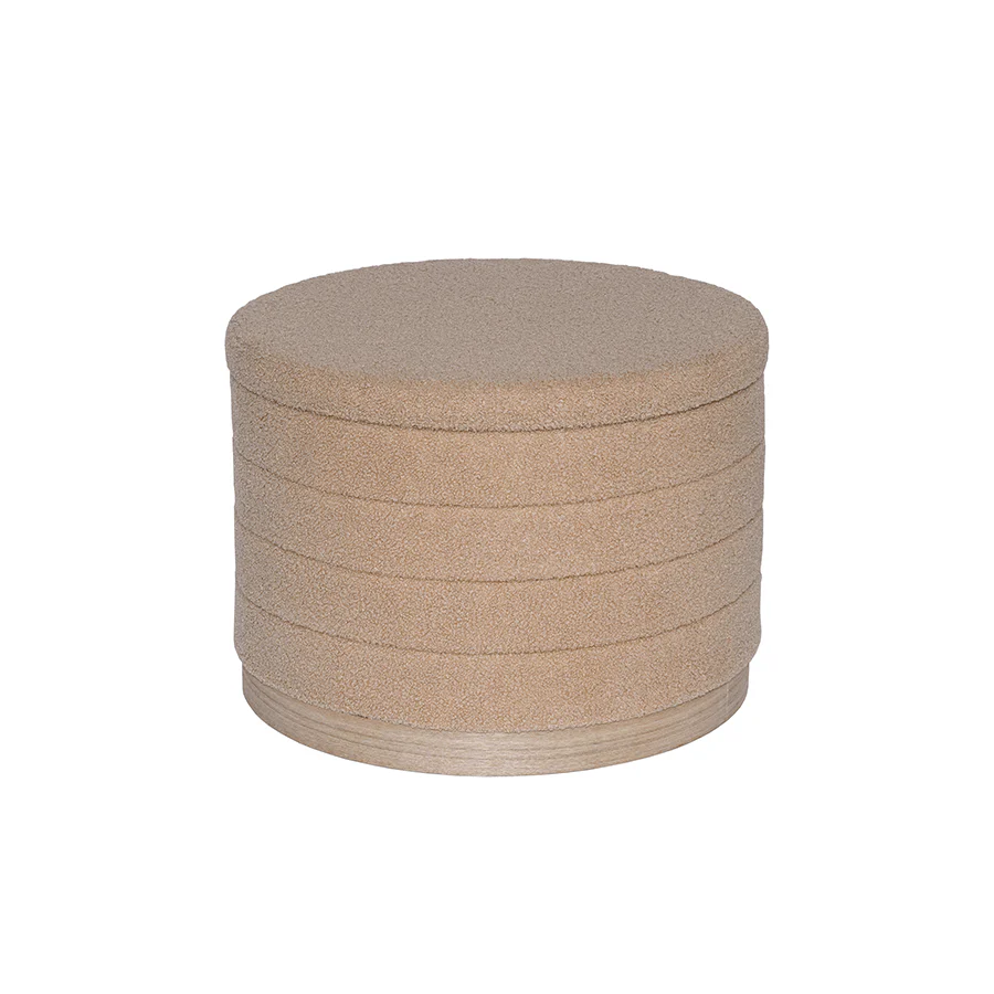 Marina Round Ottoman with Storage