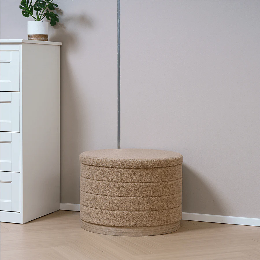 Marina Round Ottoman with Storage - Image 3