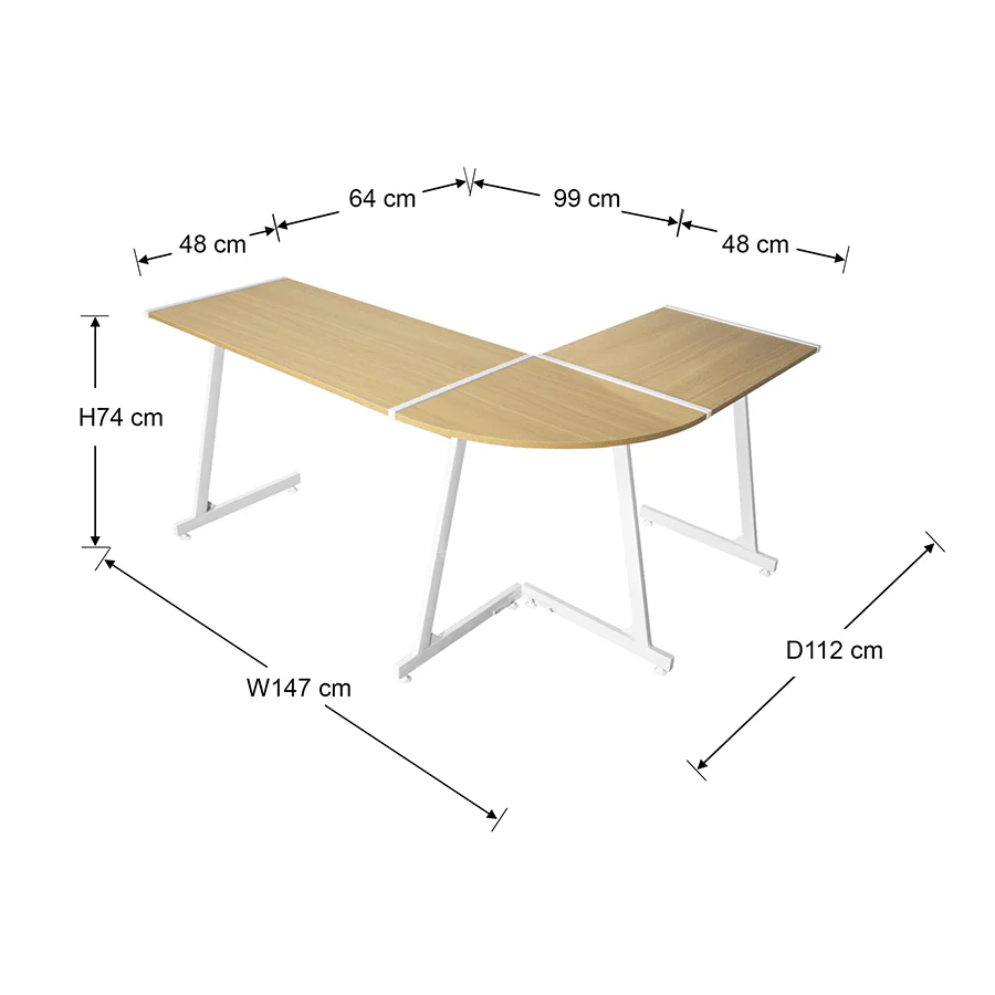 Marlowe L-shape Desk - Image 10