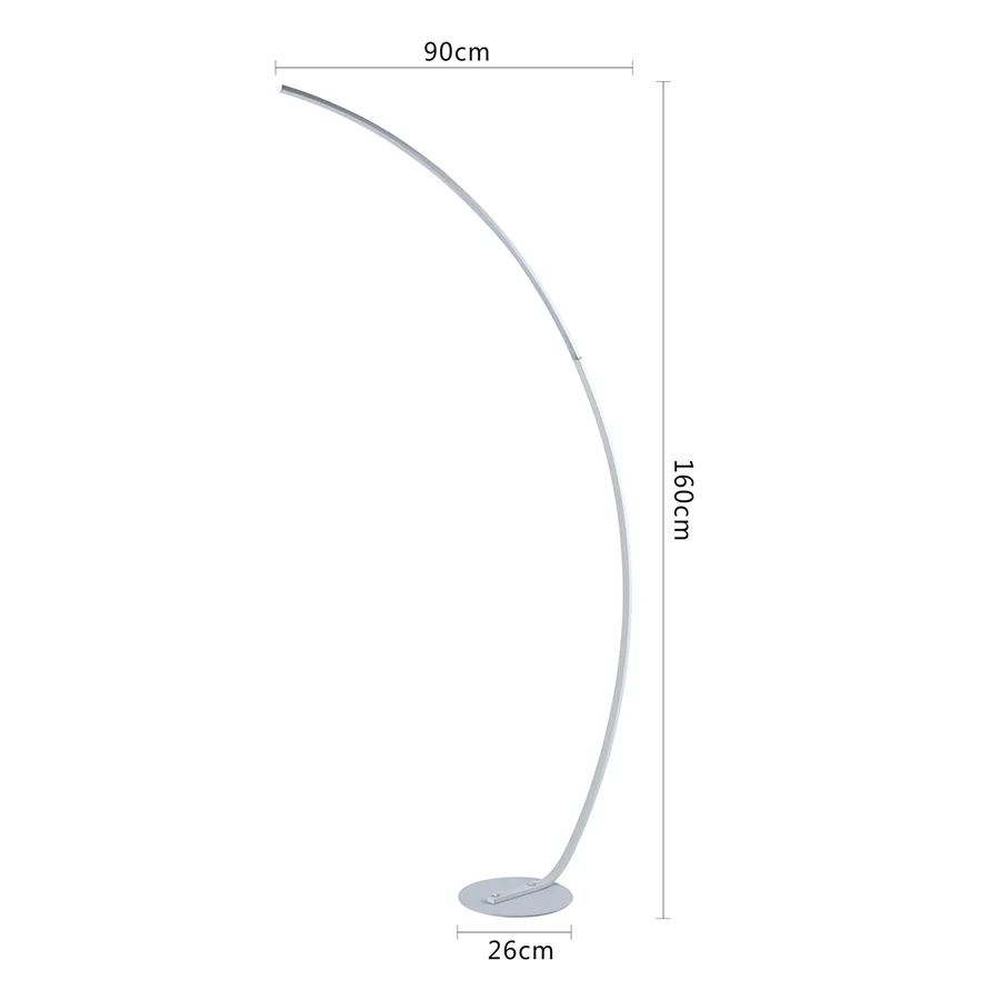 Marya LED Arc Floor Lamp - Image 4