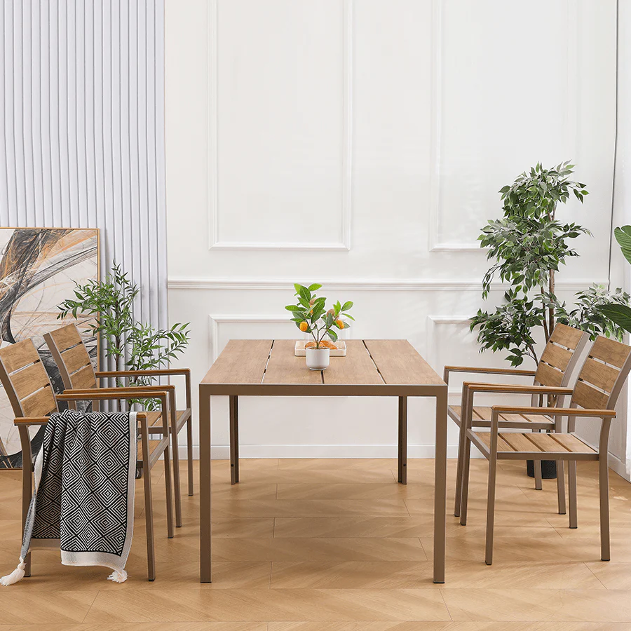 Maryam 4 Seater Outdoor Dining Set - Image 4