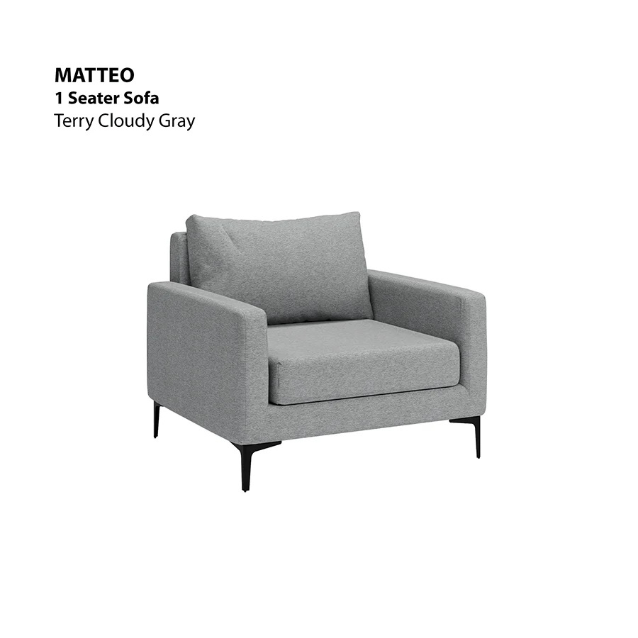 Matteo 1 Seater Sofa - Image 21