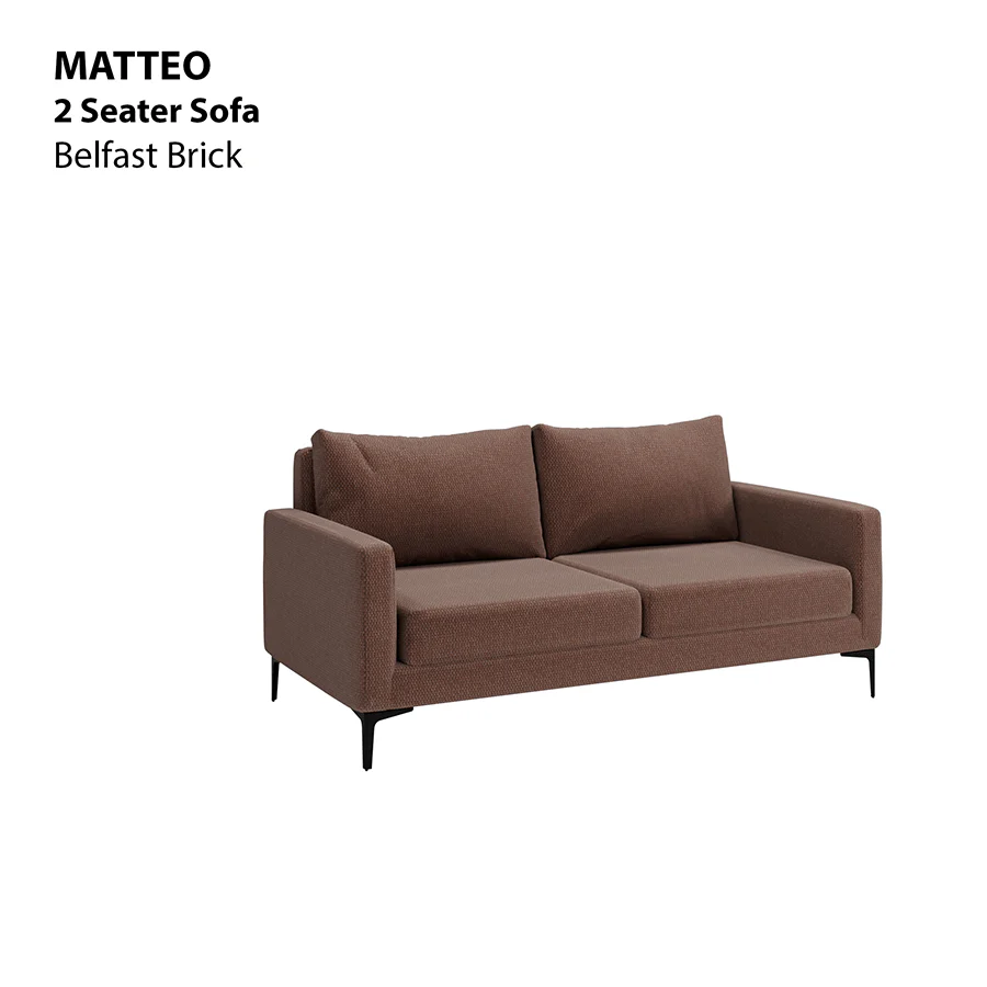 Matteo 2 Seater Sofa - Image 9