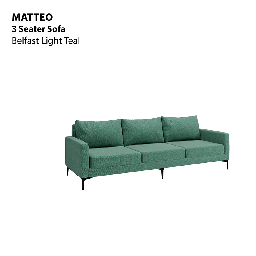 Matteo 3 Seater Sofa - Image 10
