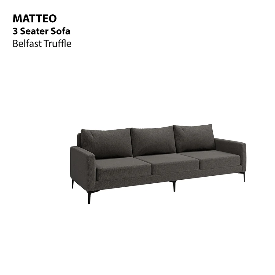 Matteo 3 Seater Sofa - Image 11