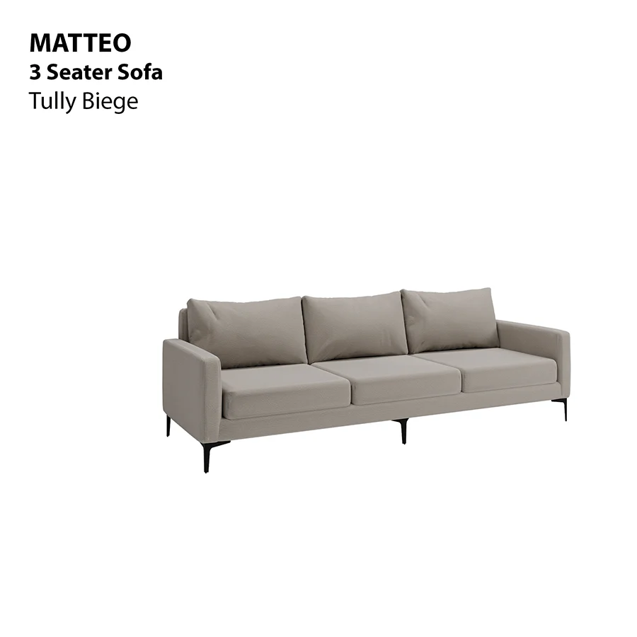 Matteo 3 Seater Sofa - Image 13