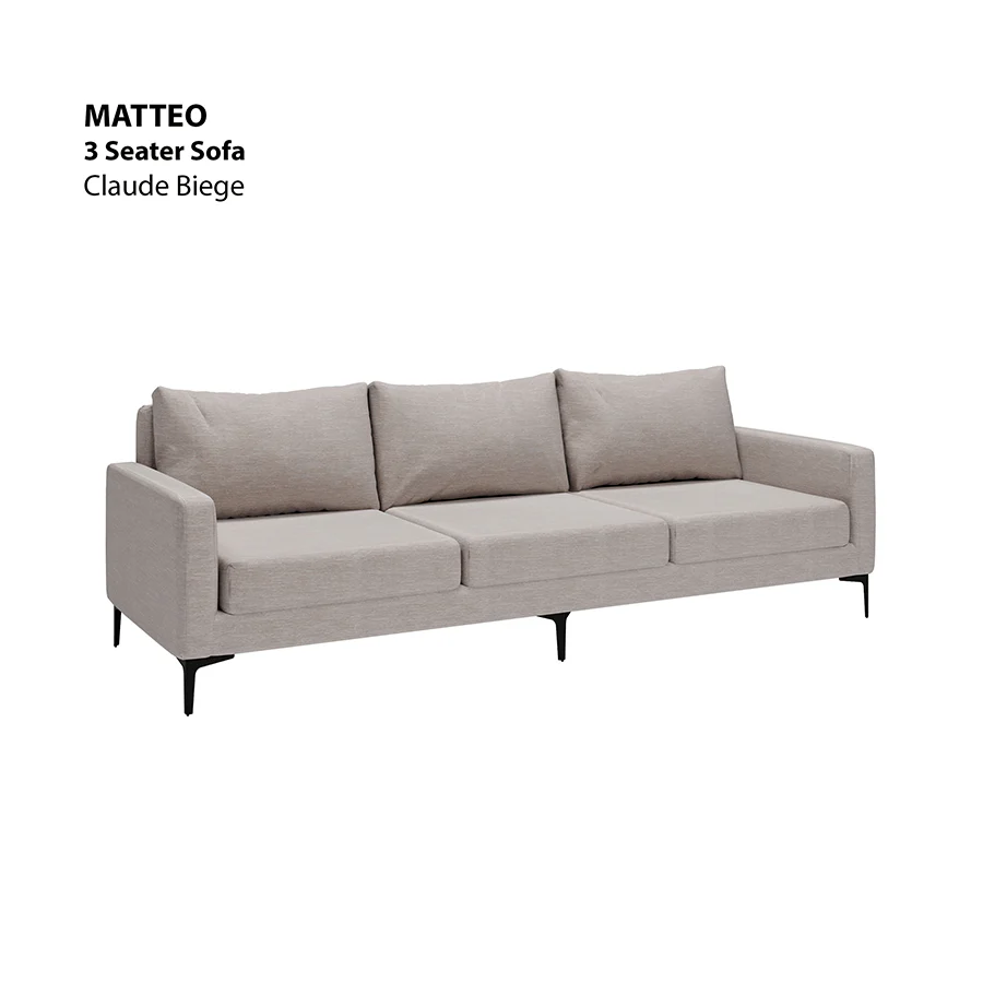 Matteo 3 Seater Sofa - Image 18
