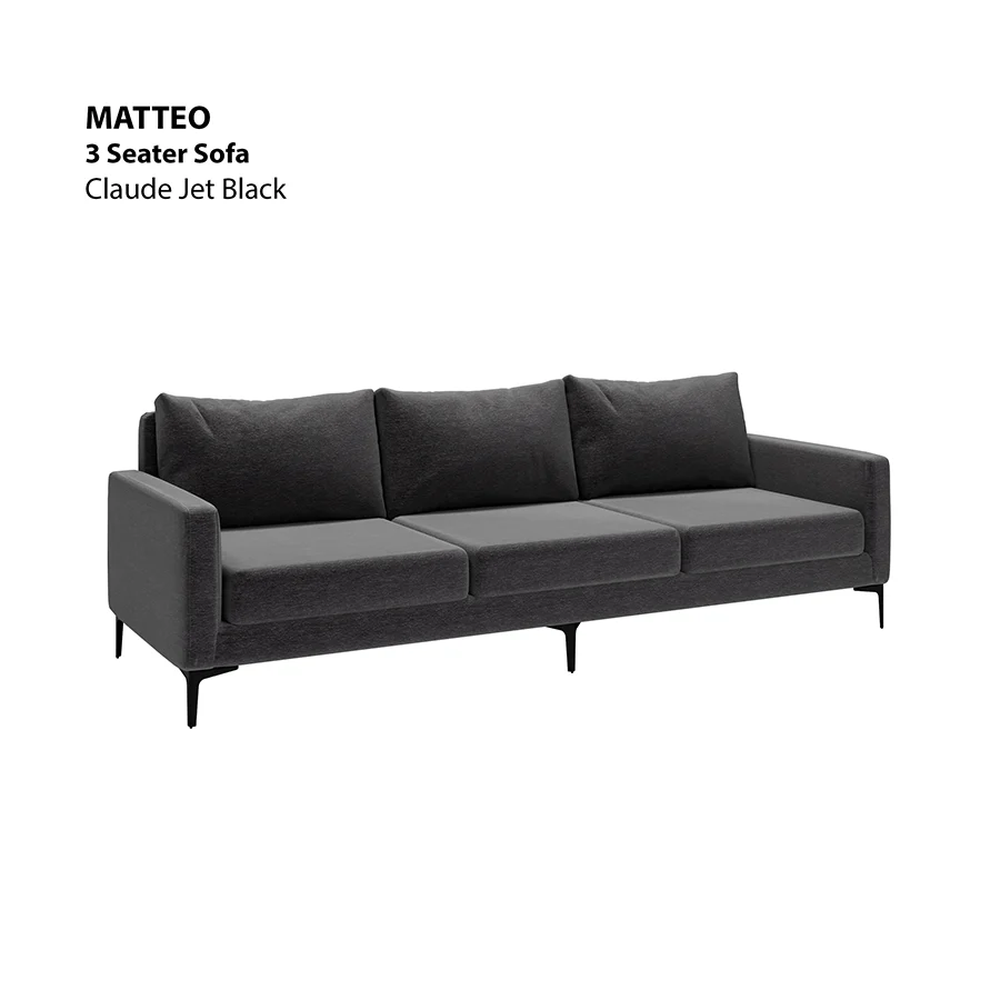 Matteo 3 Seater Sofa - Image 19