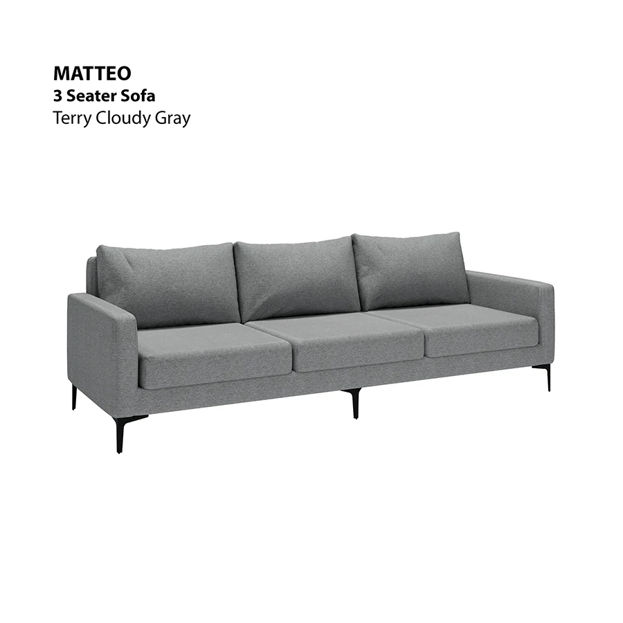 Matteo 3 Seater Sofa - Image 21