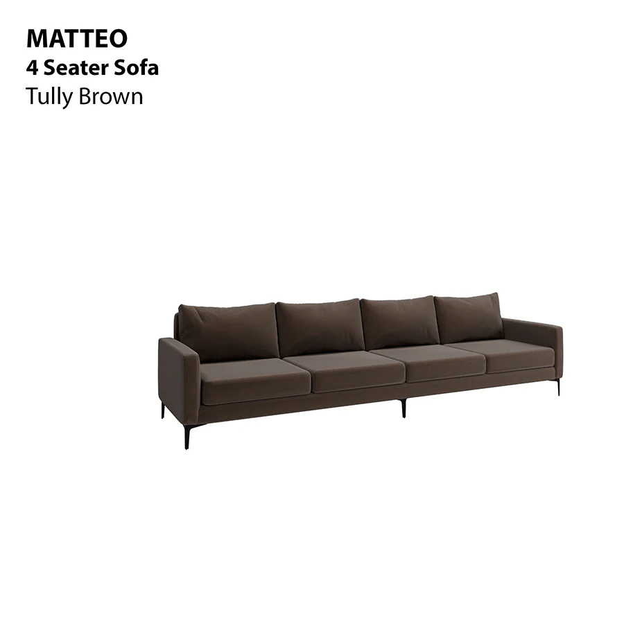 Matteo 4 Seater Sofa - Image 14