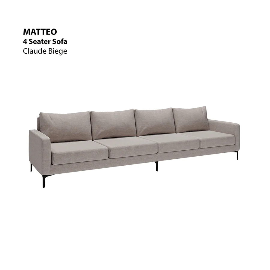 Matteo 4 Seater Sofa - Image 18