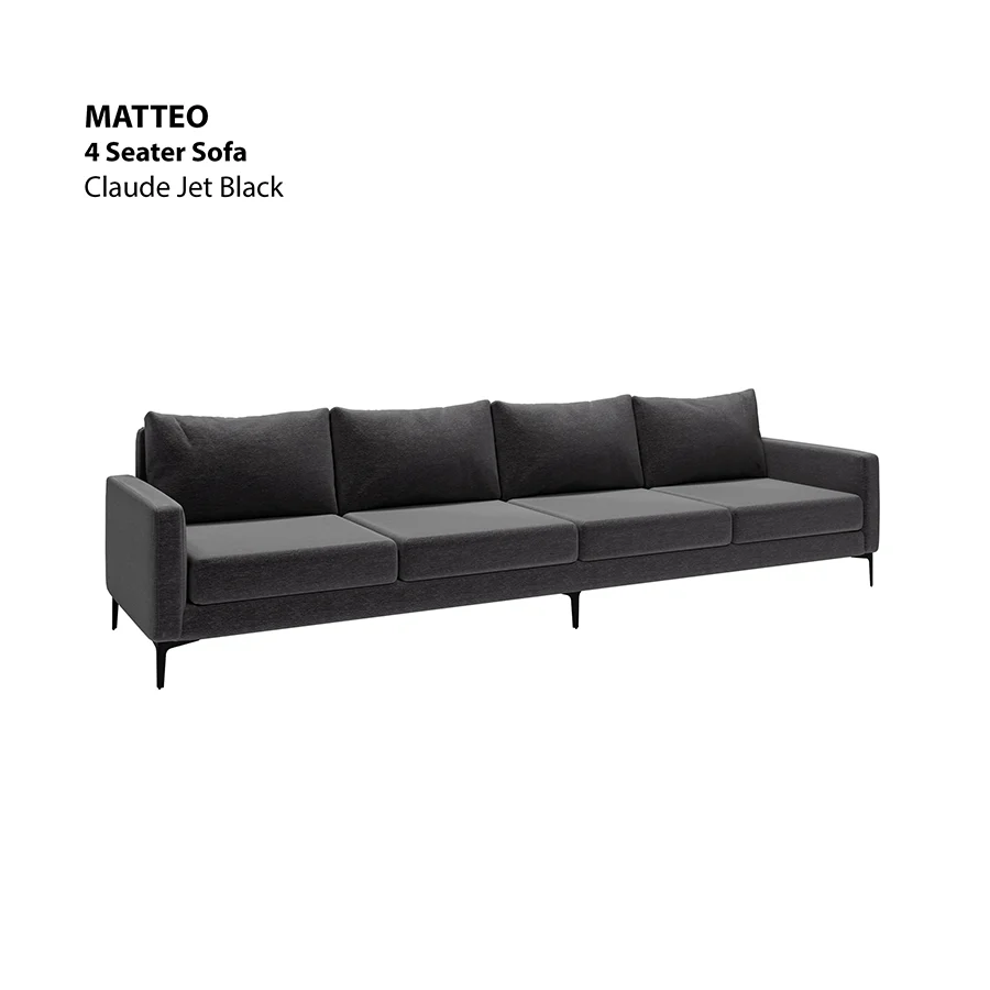 Matteo 4 Seater Sofa - Image 19