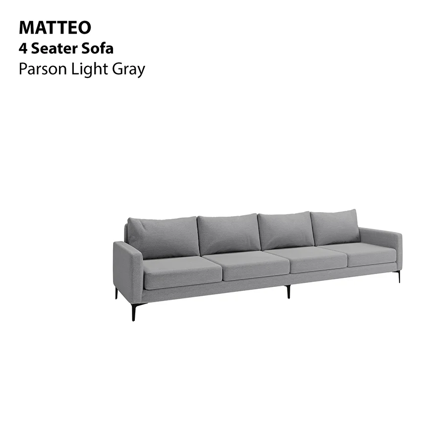 Matteo 4 Seater Sofa - Image 3