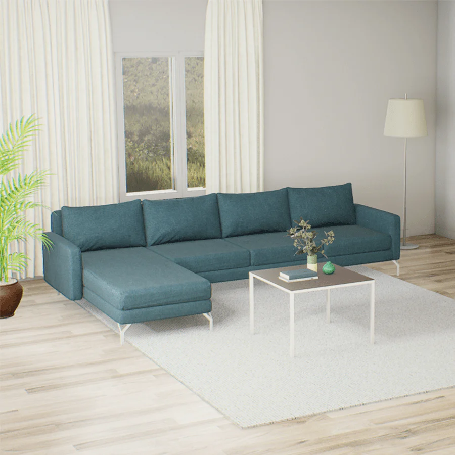 Matteo L-shape 4 Seat with Chaise (Left Facing) Sofa - Image 23