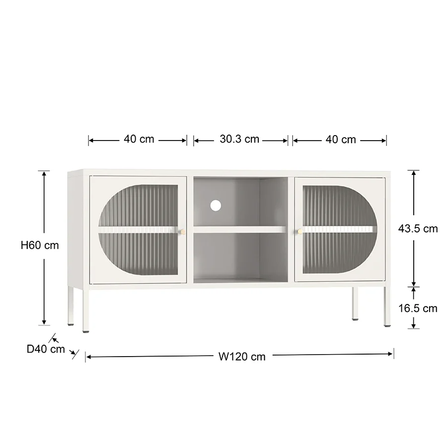 Mayer 120 cm TV Bench - Image 34