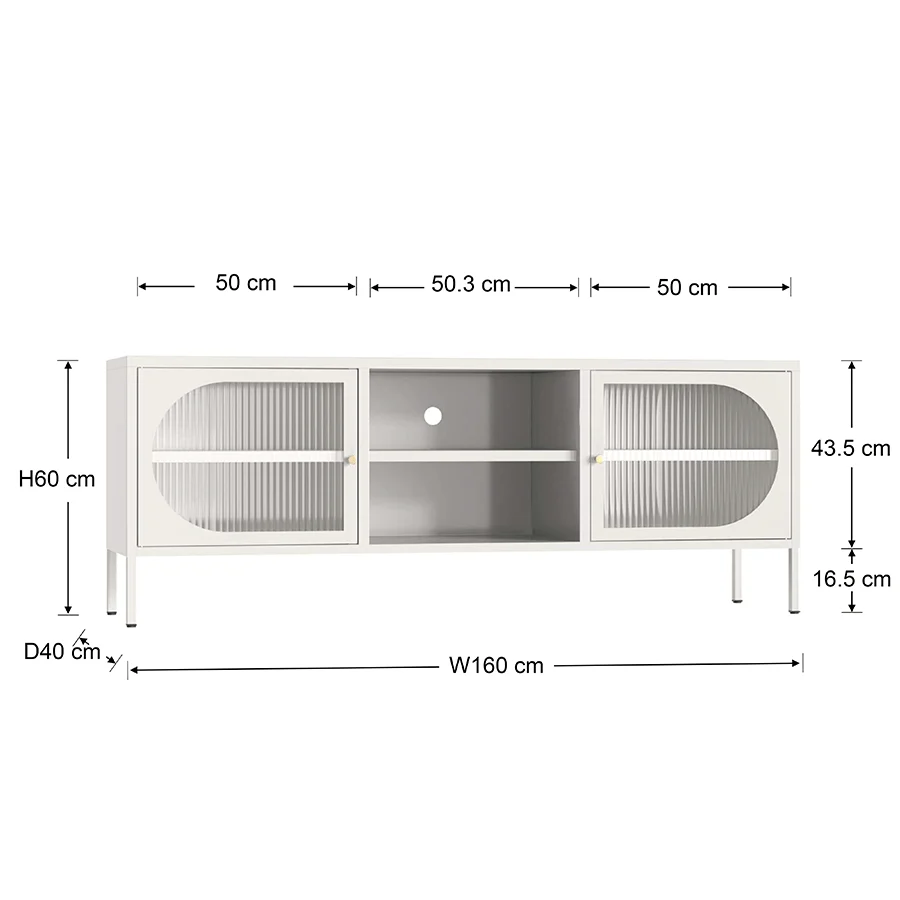 Mayer 160 cm TV Bench - Image 18