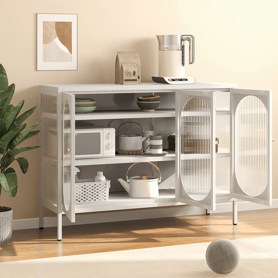 Mayer 3 Door Cabinet - Image 4