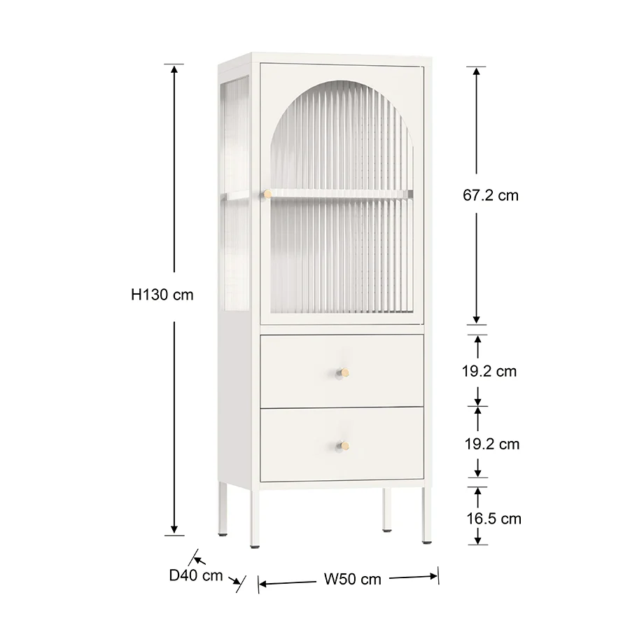 Mayer Tall Display Cabinet - Image 27