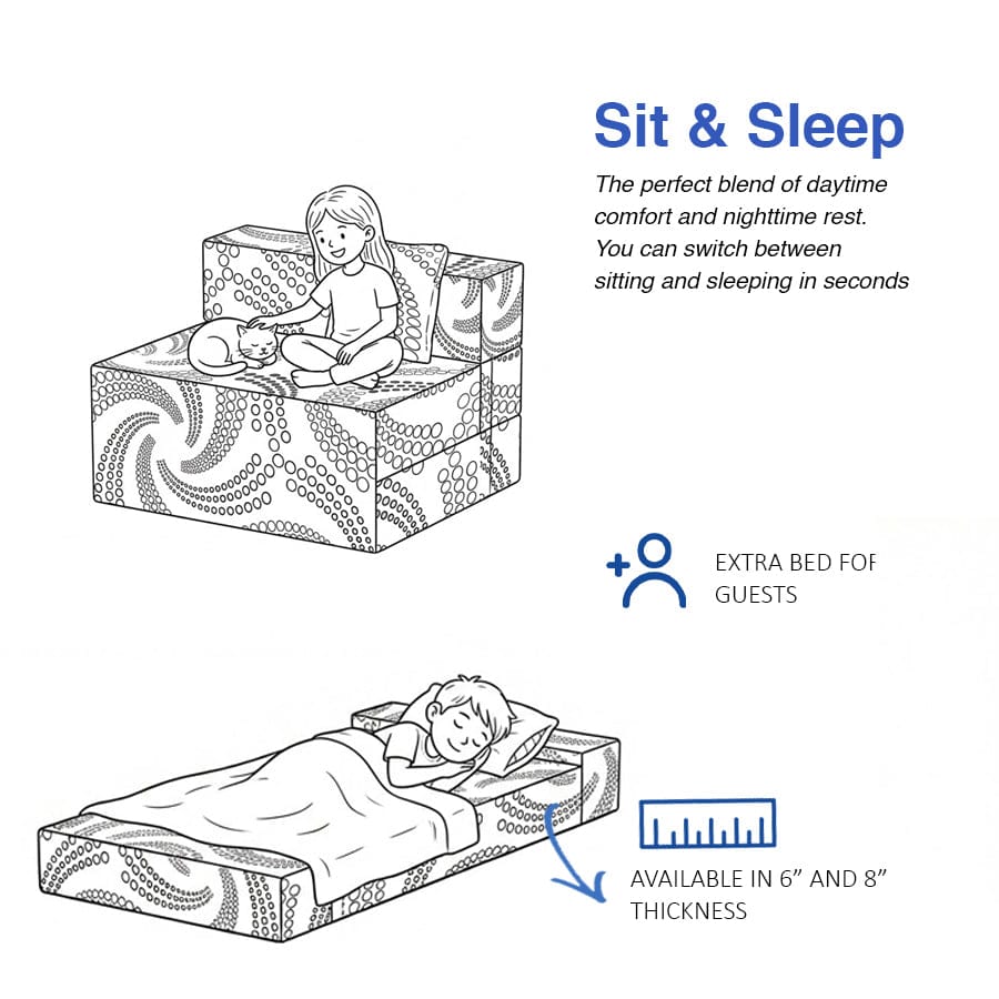 Mega Sit and Sleep Sofa Bed - Image 20
