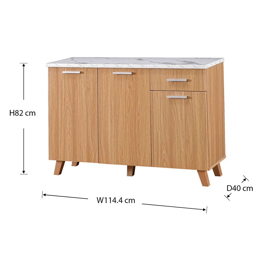 Merrick 3 Door Cabinet - Image 37