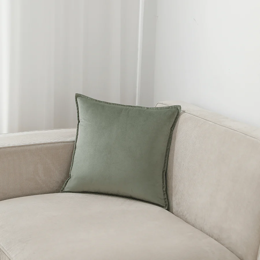 Mika Velvet Throw Pillowcase - Image 6