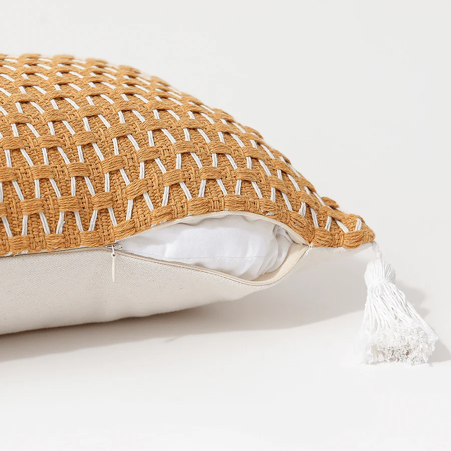 Milica Boho Mustard Kidney Pillowcase - Image 3